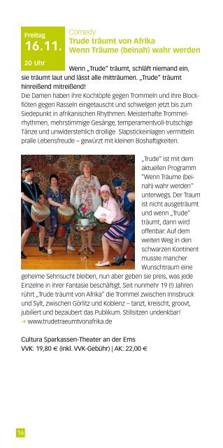 Achim Reichel neues pRogRAmm Ab August 2012 - Stadt Rietberg