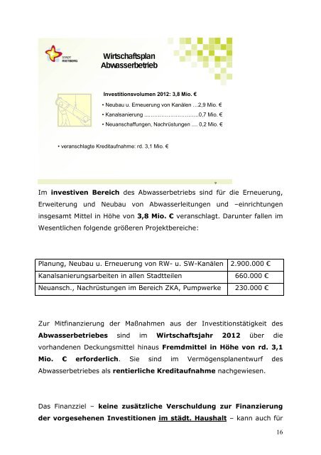 Haushaltsrede BG Nowak 2012 - Stadt Rietberg