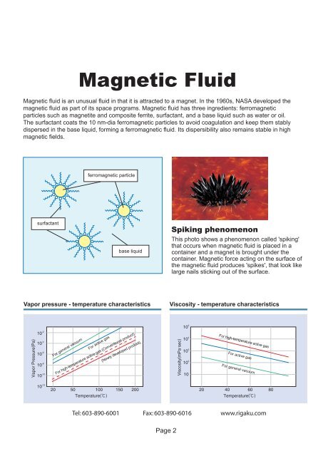 Magnetic Rotary Motion Feedthrough Units - Rigaku