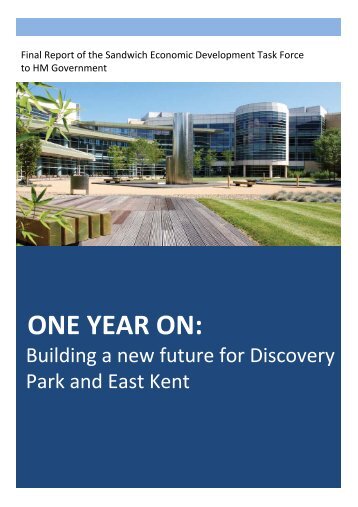 ONE YEAR ON: - Kent County Council