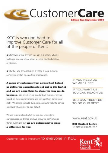 customer care charter