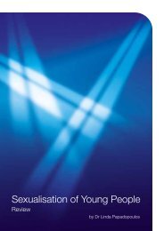 Sexualisation of young people review - Digital Education Resource ...