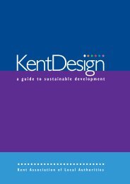 Kent Design - A guide to sustainable development - Kent County ...