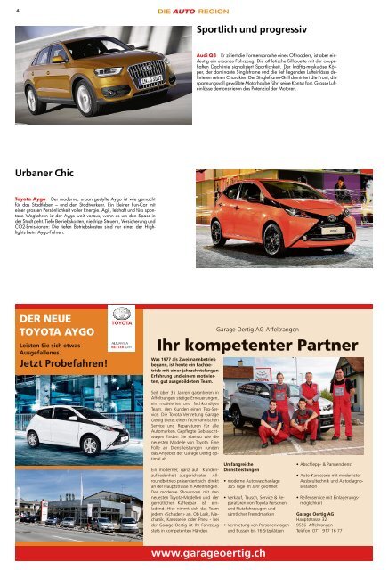 Die Autoregion 2014