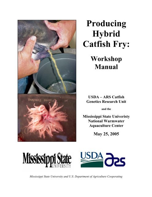 Producing Hybrid Catfish Fry: Workshop Manual USDA - eXtension