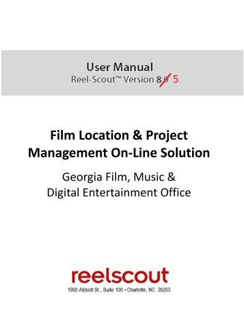Reel Scout User Guide