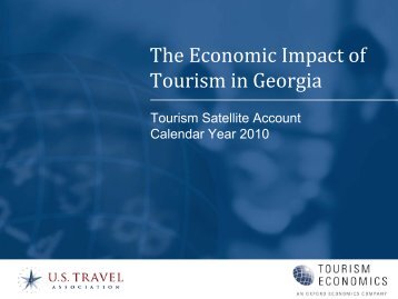 The Economic Impact of Tourism in Georgia - Georgia Department of ...