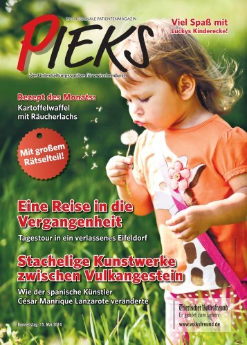 Das Regionale Patientenmagazin - Pieks 05/2014