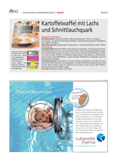 Das Regionale Patientenmagazin - Pieks 05/2014