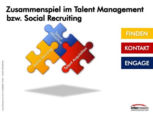 Talent Akquisition - Talente finden & Talente binden