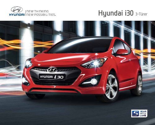 E-Prospekt Hyundai i30 3-TÃ¼rer - Stadt-Garage Rimini AG
