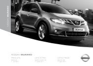 NISS AN mur ano NISSAN murano