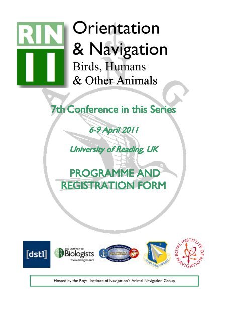 Orientation & Navigation - Royal Institute of Navigation