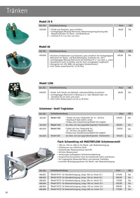 systematisch gut - Rinder-Stalltechnik