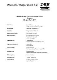 Ergebnisse - Ringerverband NRW