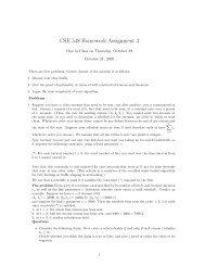 CSE 548 Homework Assignment 3