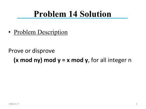 Chapter 3, Problem 14