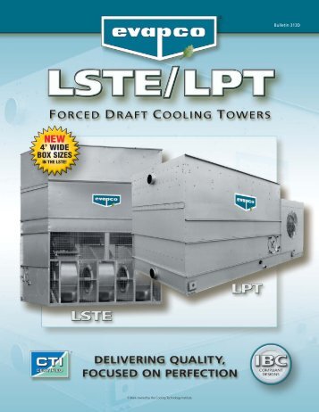 LPT & LSTE Marketing and Engineering Brochure - Evapco