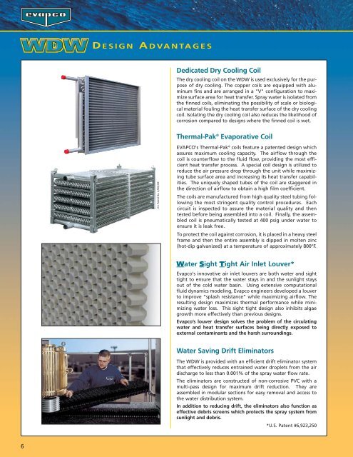 WDW Product Brochure - Evapco