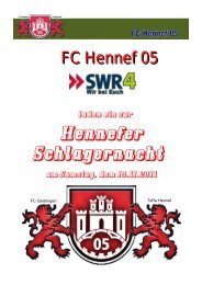 FC Hennef 05 Hennefer Schlagernacht - beim FC Hennef 05