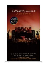 David Gilmour - Live In Gdansk