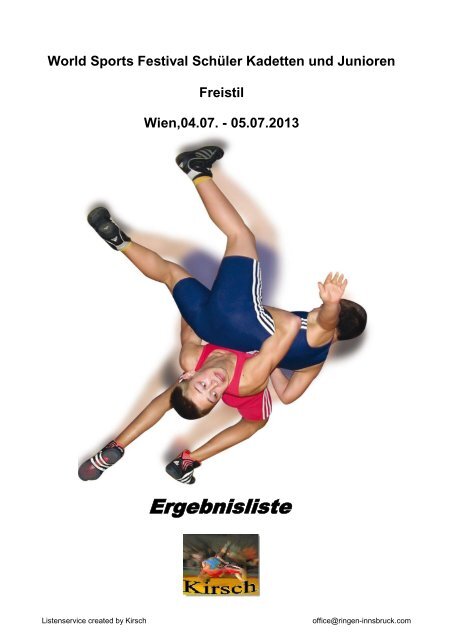 Ergebnisliste