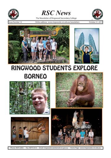 RSC News - Ringwood Secondary College