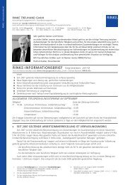 RINKE-INFORMATIONSBRIEF September 2010 - RINKE TREUHAND