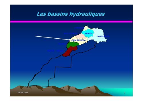 Les ressources en eau Dans le bassin de l'Oum Er Rbia - INBO