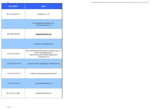 INTERNATIONAL NETWORK OF BASIN ORGANIZATIONS ... - RIOB