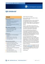 QS Infobrief Nr. 54 - Eichenhof