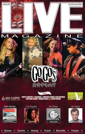 LIVE MAGAZINE VOL 8, ISSUE 185 JUNE 13 THRU JUNE 21 4014