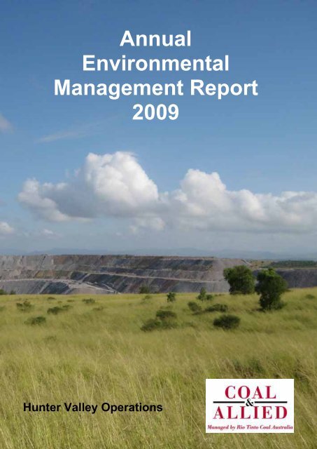 HVO 2009 Annual Environmental Management Report - Final