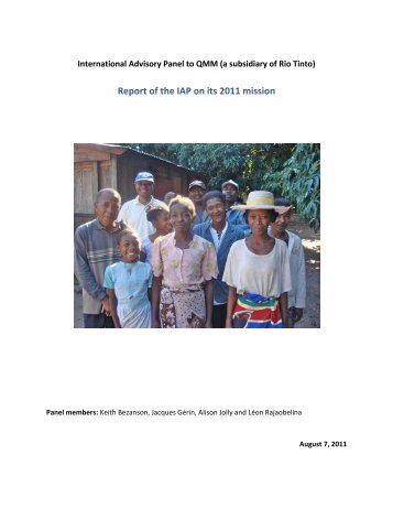 PDF version - Rio Tinto - Qit Madagascar Minerals