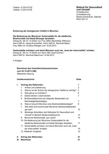 Beschlussentwurf - RIS