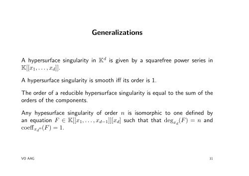 Singularities of Varieties