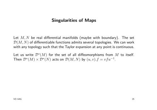 Singularities of Varieties