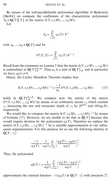 Deformation Techniques for Efficient Polynomial Equation ... - RISC