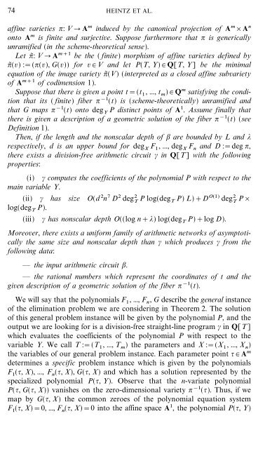 Deformation Techniques for Efficient Polynomial Equation ... - RISC