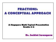 FRACTIONS: A CONCEPTUAL APPROACH