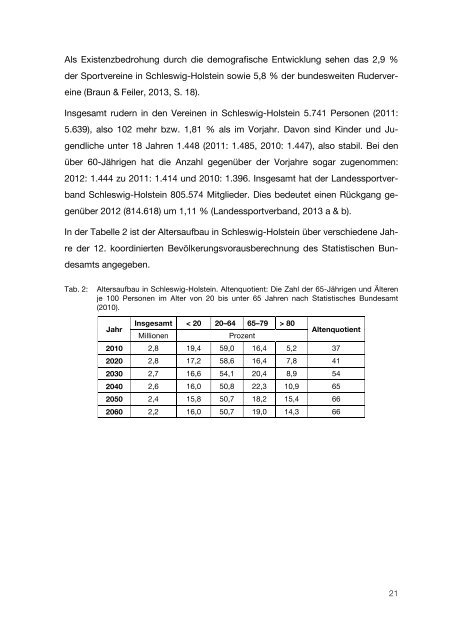 Sportvereinsentwicklung am Beispiel der Rudervereine in ...