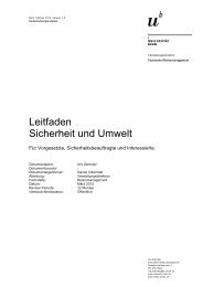 AGU Leitfaden Sicherheit und Umwelt (pdf, 145KB) - Fachstelle ...