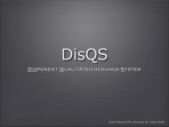 Disponent Qualitätsicherungs System (DisQs) - Risikous