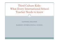 Third Culture Kids: What Every International School T h N d t k ...