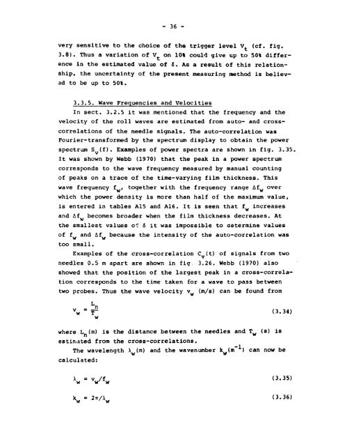 An Experimental and Theoretical Â£ Investigation of Annular Steam ...