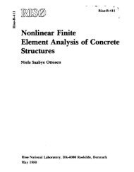 Nonlinear Finite Element Analysis of Concrete Structures