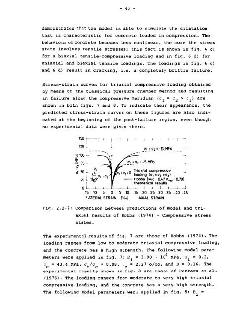 Nonlinear Finite Element Analysis of Concrete Structures