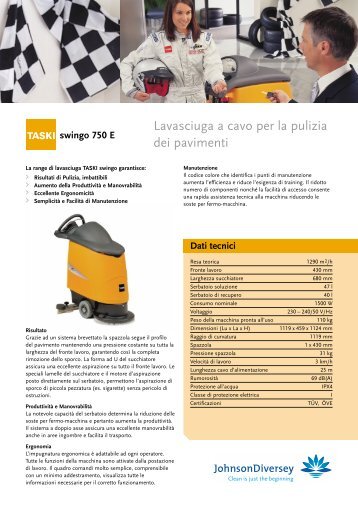 Taski Swingo 750 E - Dipres.it