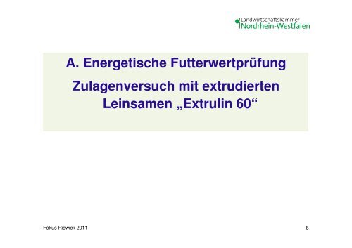 Was bewirkt die extrudierte Leinsaat bei Milchkühen?