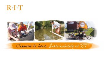 Sustainability at RIT - Rochester Institute of Technology